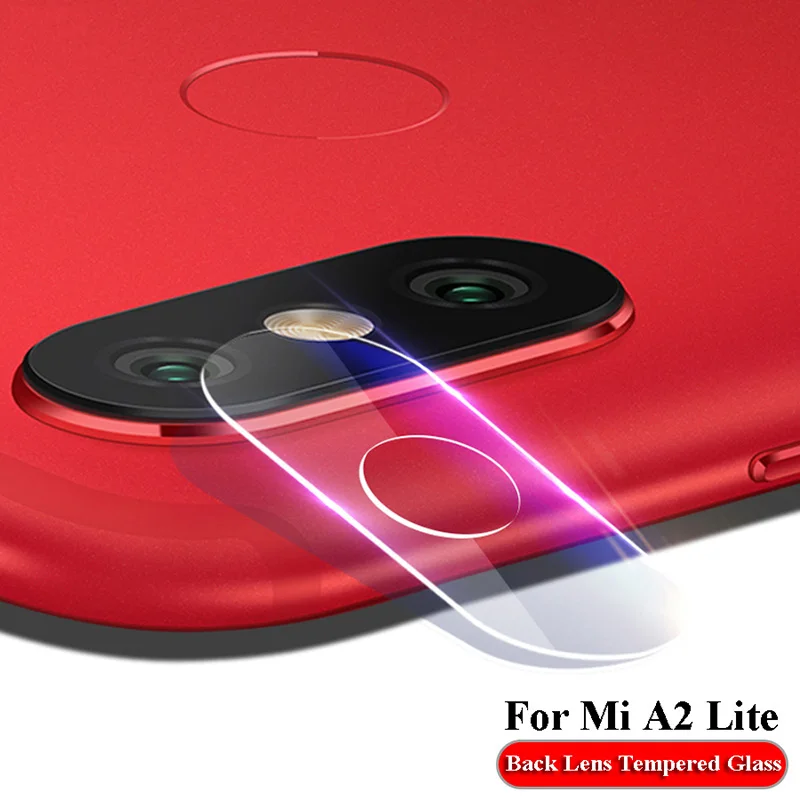 Закаленное стекло для объектива камеры Xiaomi Mi A2 Lite 2.5D HD прозрачная защитная пленка