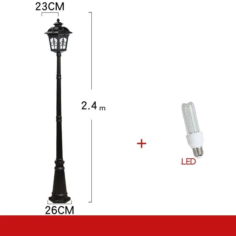 De Rue Farola garden Plaza Sokak Lamba Eclairage Lampadaire внедорожник Lampione светильник экстерьер Декор