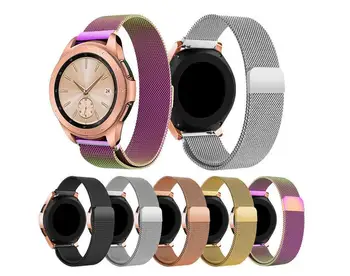 

For Samsung Galaxy 42 46mm Watch Band Loop Milanese Strap Stainless Steel Quick Release Pins Gear S3 S2 22mm 14 16 18 20 24mm