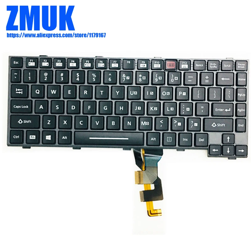 

New Original Backlit US Keyboard For Panasonic Toughbook CF-29 CF -30 CF-31 CF-53 Series,P/N N2ABZY000298 SG-56020-XUA BL-HA1-US