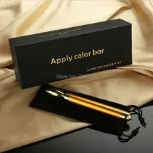 Электрическая машинка для татуировок окраска вспомогательный стержень красота бар энергия лицо губы бровей Массажер Уход за кожей тела вибрирующий массажный инструмент/золото