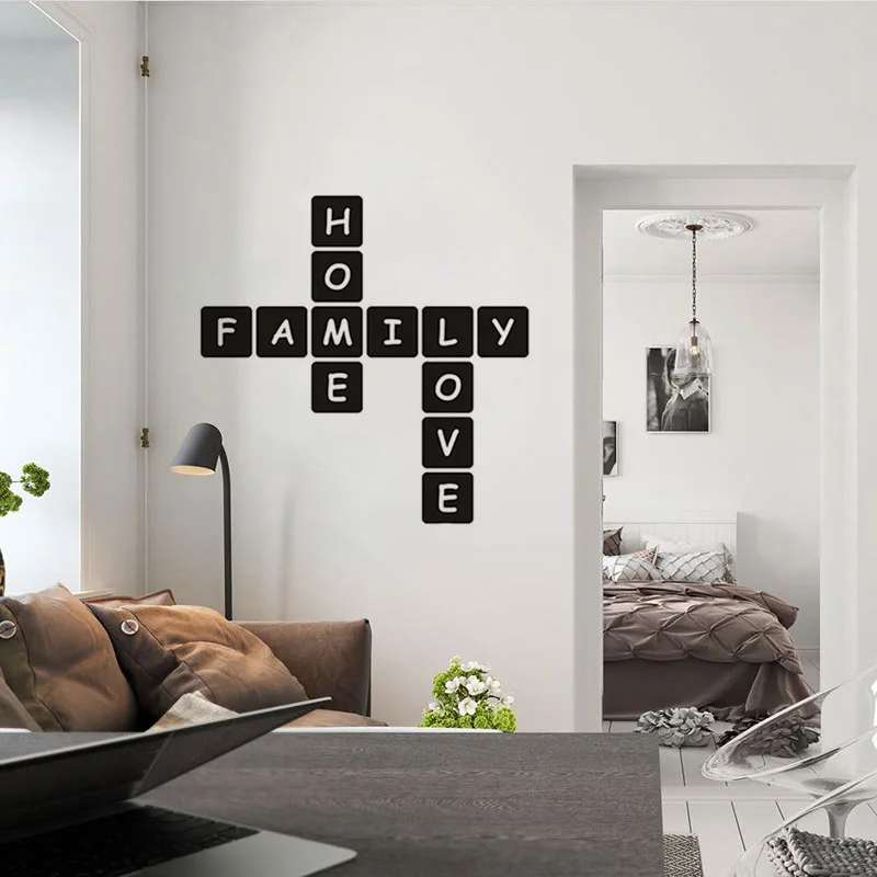 

Modern Family Love Vinyl Wall Stickers For House Decor Decals Mural Muursticker For Living Room Decoration Wallpaper wallsticker