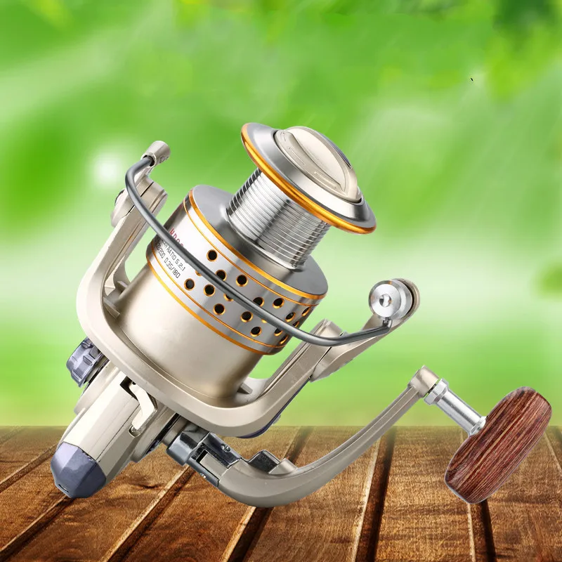 Classic Folding Handle Rotary Spinning Reel 12+1BB Bearing High Speed Low Noise Left/Right Hand