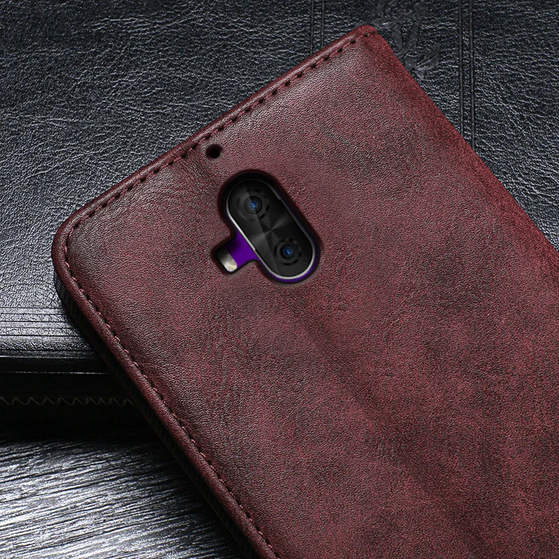 IDEWEI для Leagoo S10 чехол Роскошный кожаный флип чехол для Leagoo S10 защитный чехол для телефона Ретро задняя крышка 6,21"