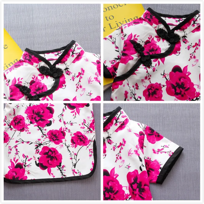 Baby-Girl-Summer-Dress-2019-Fashion-Short-Sleeve-Mandarin-Button-Floral-Chinese-Style-cheongsam-Princess-Party (3)