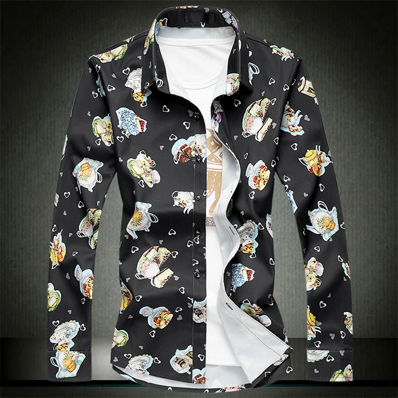 2017 Новые Сезоны Высокое качество Мода Досуг большой размер черный цвет узор