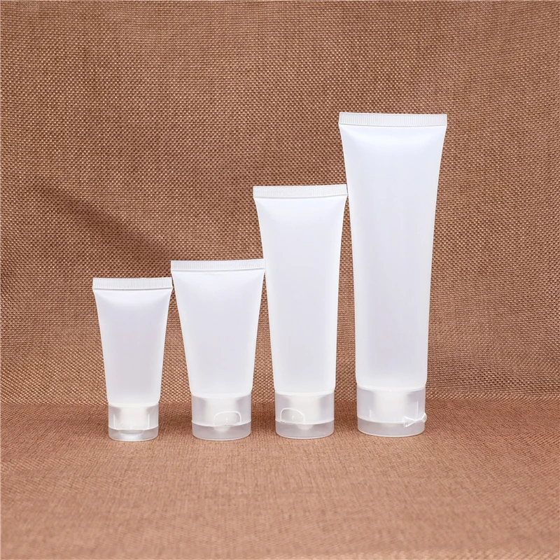 Cosmetic Plastic Bottle Empty Facial Cleanser Hand Cream Container Soft