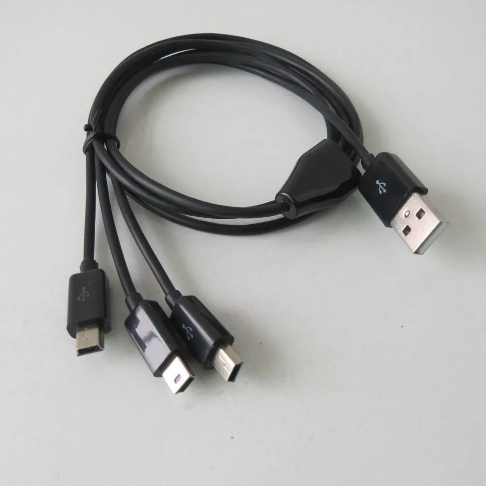 3 в 1 Мини usb кабель для зарядки данных 1 метр
