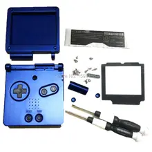 Новое поступление синий цвет корпус для GameboyAdvance SP игровой запасной чехол игровой консоли полный набор Рождественский подарок