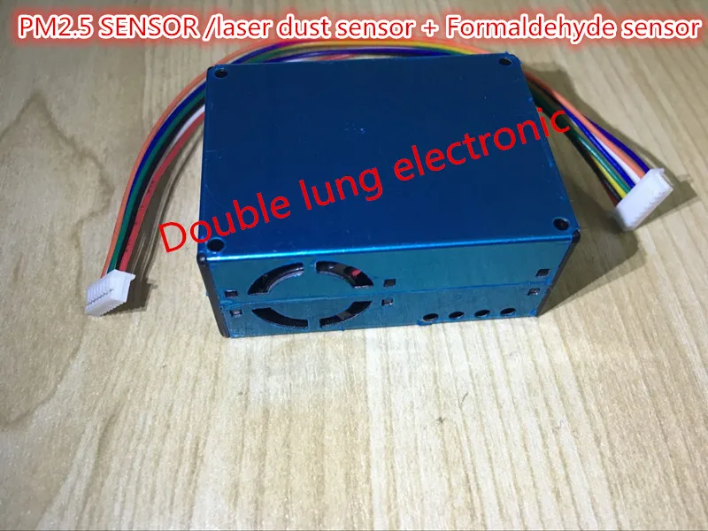 Датчик частиц воздуха/пыли PLANTOWER laser PM2.5 + электрохимический датчик формальдегида