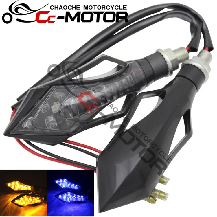 

For YAMAHA YZF1000 R1 YZF600 R6 FZ1/N FZ6/N FZ400 LED Rear Turn Signal Lights Direction Lamp Indicator Steering Lamp 1Pair