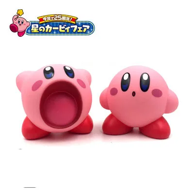 

Set of 2 pcs Q version Kirby Popopo PVC Action Figure Collectible Model Toy 8cm