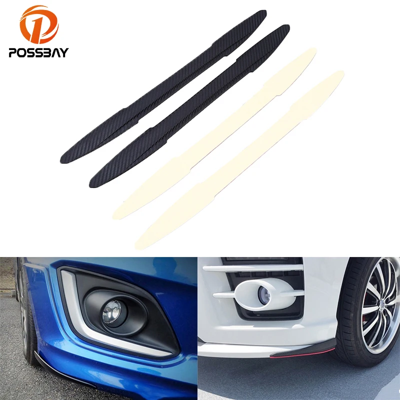 Универсальная защита переднего и заднего бампера автомобиля POSSBAY резиновые