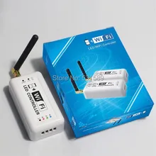 Millions color RGB LED controller WIFI,MUSIC modes wifi370 controle,for Iphone,Android 2.3Version IOS,led music controller