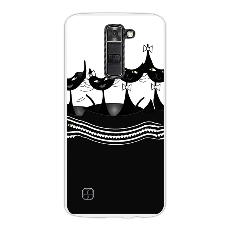 Новый мягкий чехол для телефона из силикона и LG K7/Tribute 5 LS675/X210 X210DS в виде ракушки
