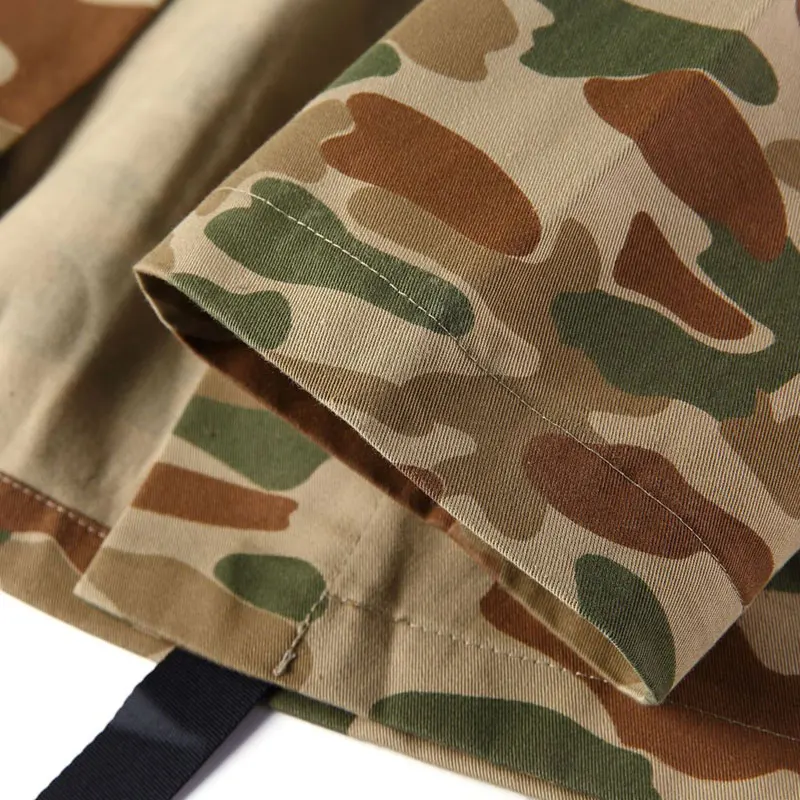 Histrex мужская куртка японские кимоно куртки Camo Японии Стиль хип-хоп камуфляж Открыть стежка кимоно пальто хаки уличная HT9HU