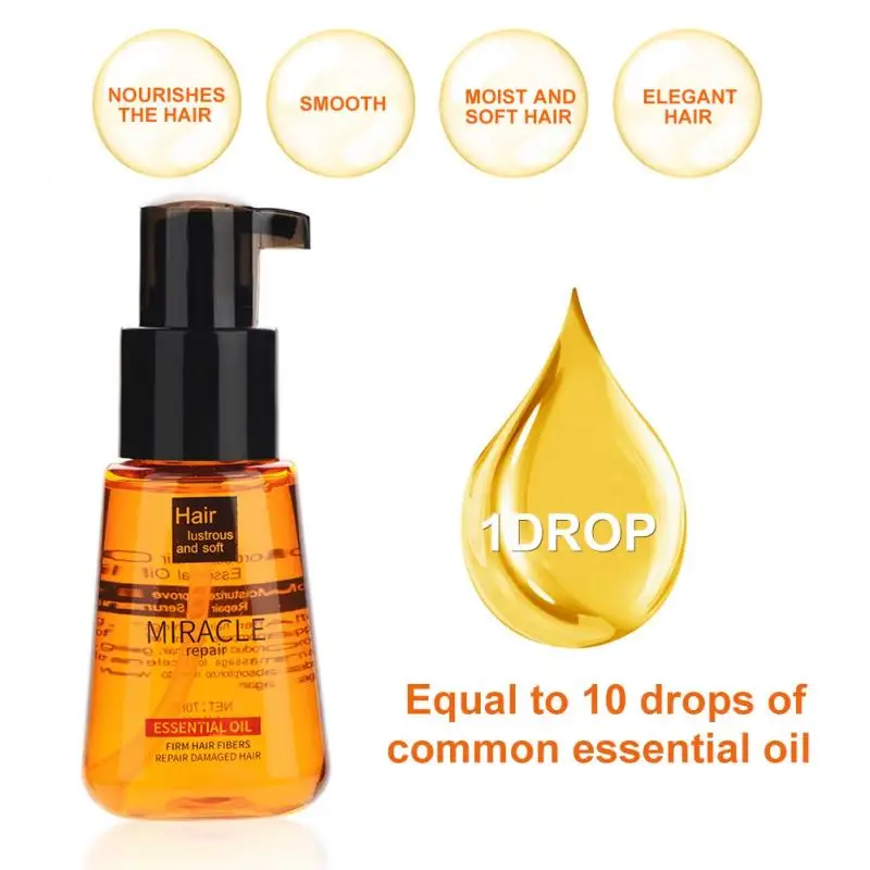 Men's Hair Oil For Curly Hair Monaco Nut Hair Oil Argan Hair Care Mask Clean Curly Hair Treatment