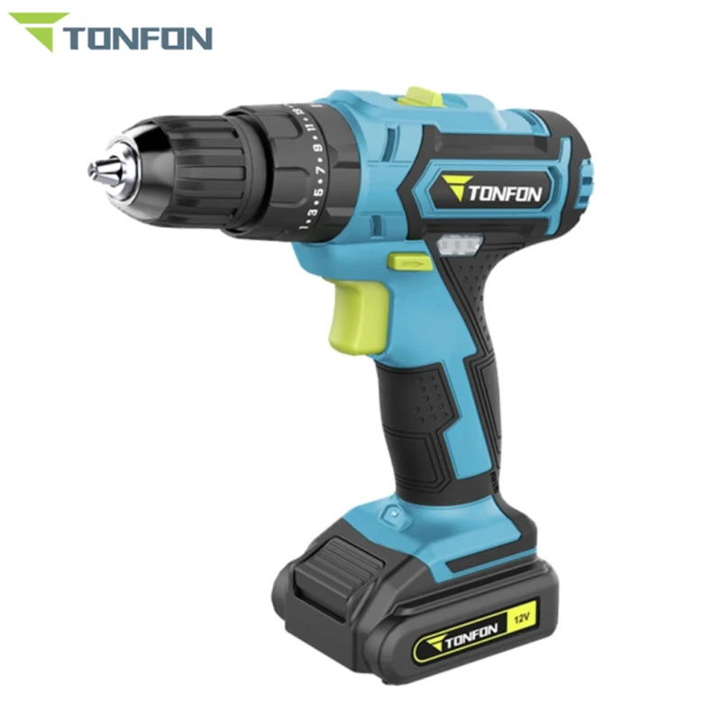 

XIAOMI Tonfon 3 In 1 12V Rechargable Electric Screwdriver Power Driver Impact Drill with Bits COD