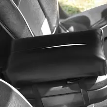 Универсальный Кожаный Автомобильный тканевый ящик автоматический насос Кассетный аксессуары держатель креативные съемные наклейки коробка для салфеток Органайзер