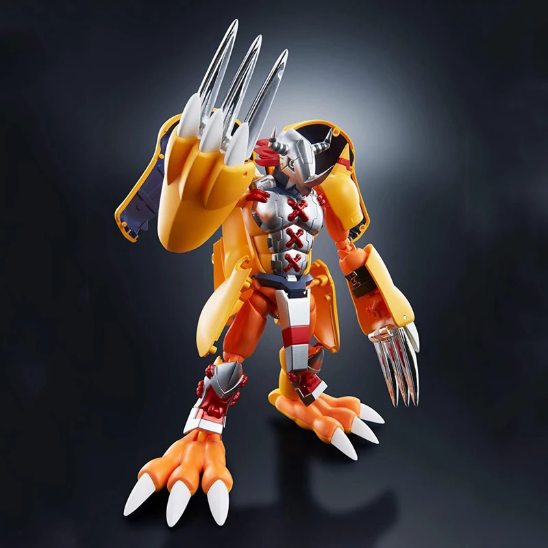 BANDAI Digivolving spirts Digimon monster Agumon WarGreymon фигурка модель модификация деформируемая
