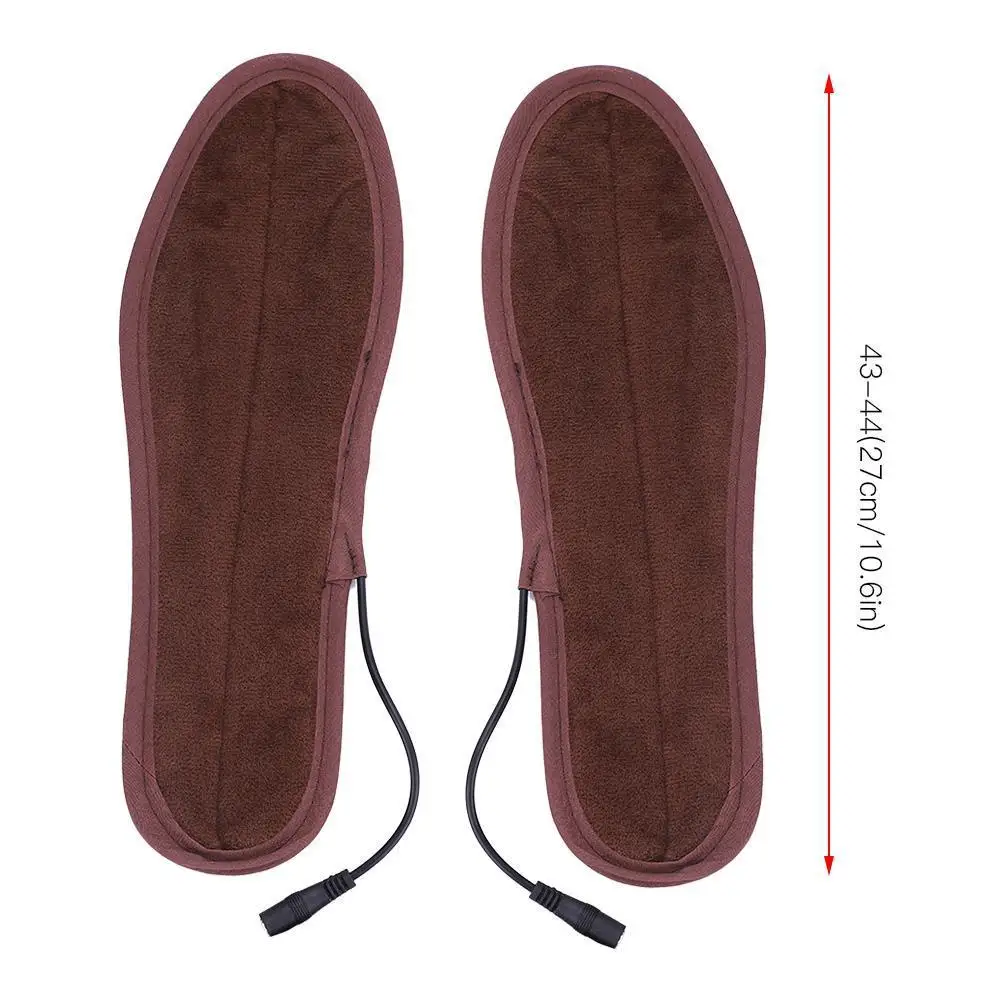 1Pair Heating Insoles Warmer Insoles Electric Foot Heated Durable Brand Outdoor Sport Heated Insoles Winter Keep Warm