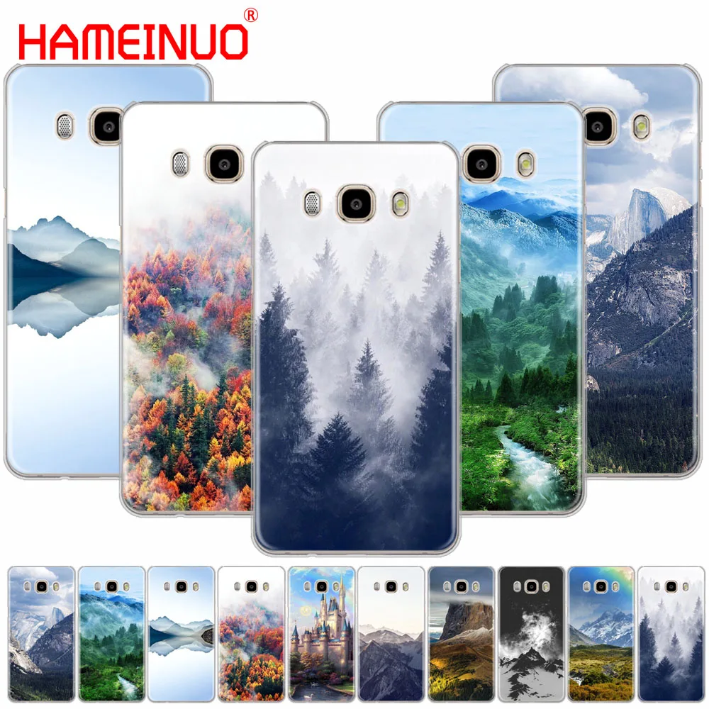 HAMEINUO чехол для телефона с изображением горы леса облаков Samsung Galaxy J1 J2 J3 J5 J7 MINI ACE 2016