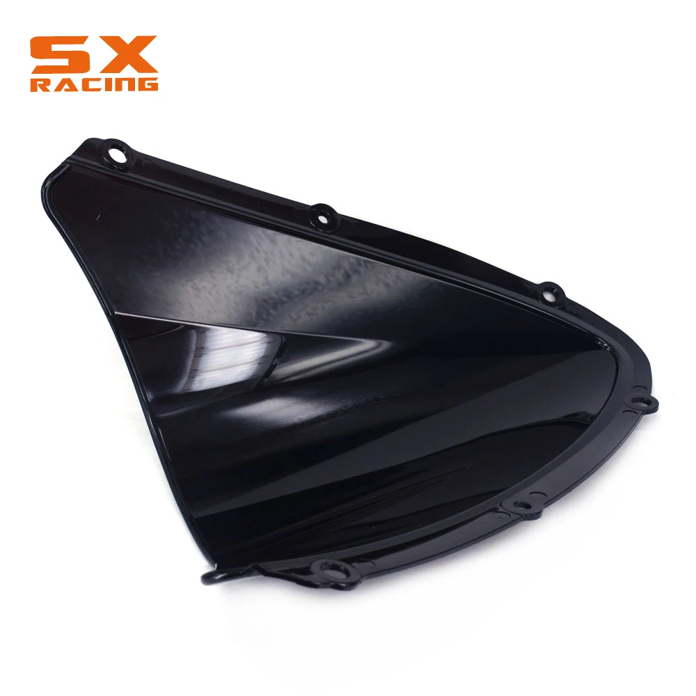 Мотоцикл черный Пластик ветровое стекло для GSXR600 GSXR 600 GSXR750 GSXR 750 2008 2009 2010 2008-2010