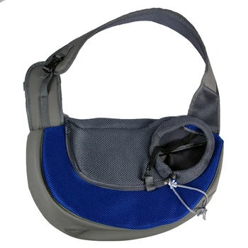 

FGGS-Pet Dog Cat Puppy Carry Travel Tote Shoulder Bag Purse Sling blue S