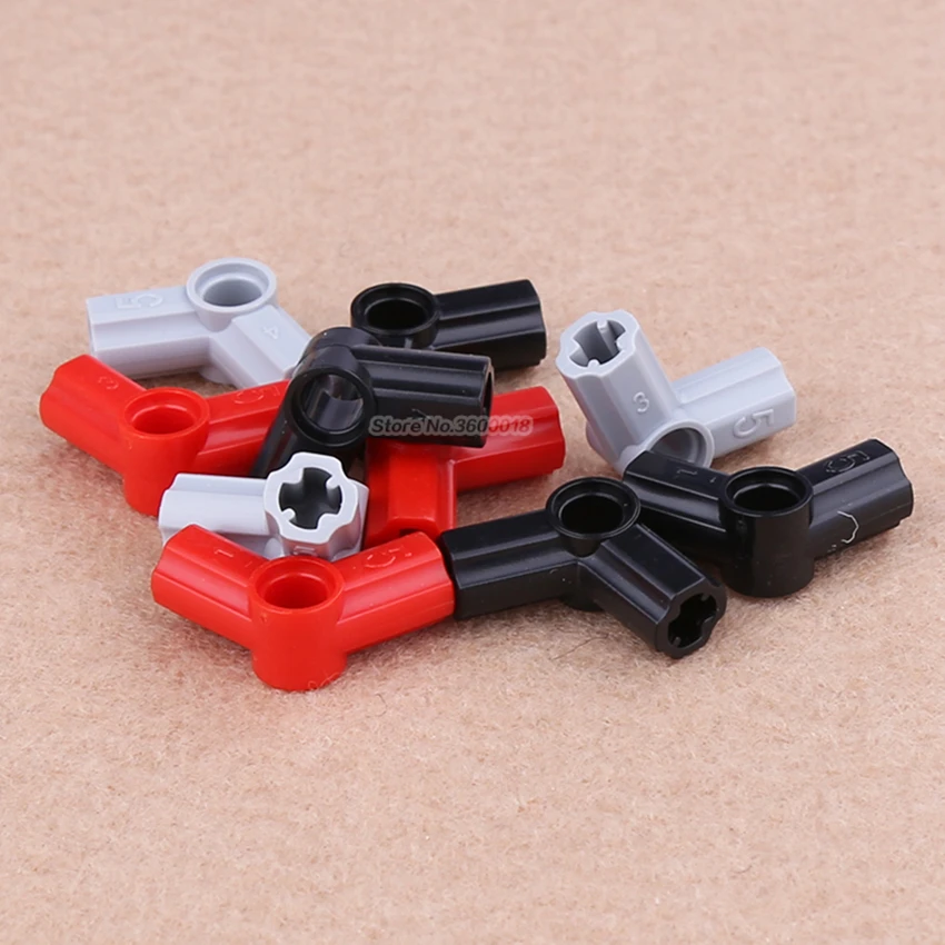 

20pcs/lot Decool Technic parts 5# 112.5degrees Connector Compatible with legos 32015 MOC DIY blocks bricks parts set
