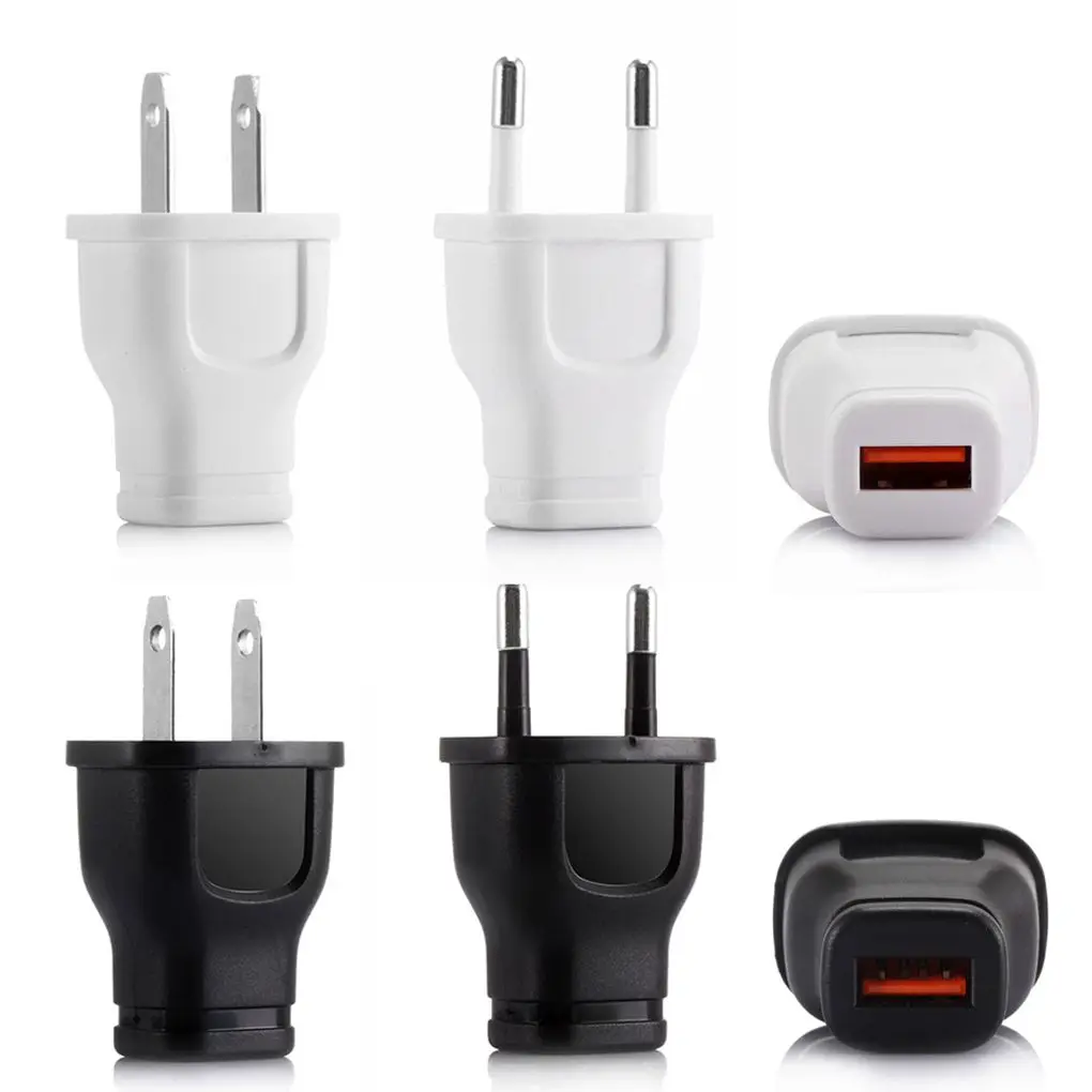

DC 1A Mobile Phone Cellphone USB Port Travel Charing Head Adapter Wall Charger Lightweight