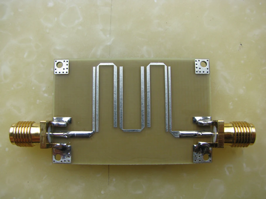 1 шт. 2 4 ГГц microstrip bandpass filter|filter aluminium|filter blackberryfilter grease |