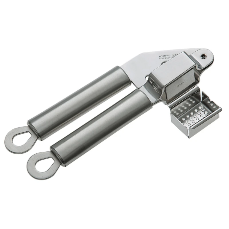 Stainless Steel Garlic Crusher Practical Vegetable Garlic Presses Onion
