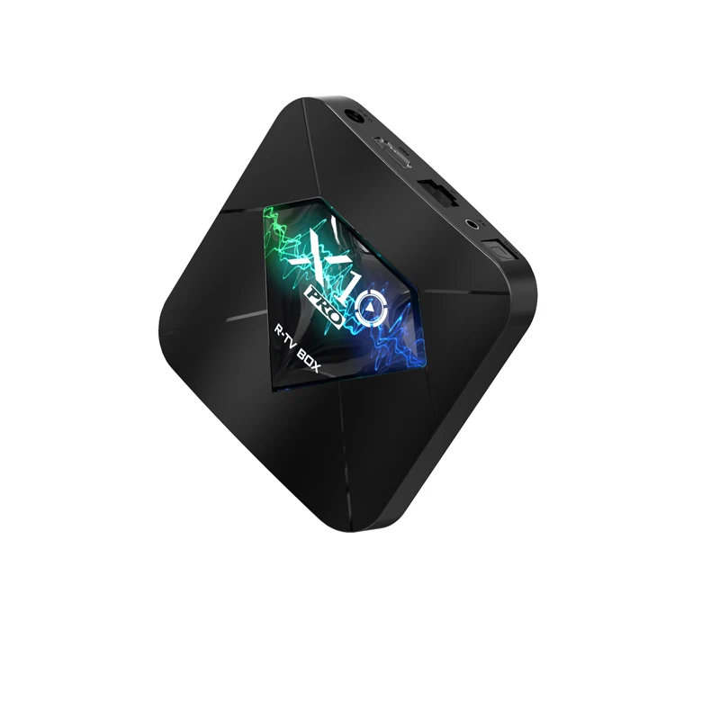 ТВ приставка X10 Pro Smart TV Android 8 1 четырехъядерный Amlogic S905X2 LPDDR4 4 Гб 32 ГБ 64 2 4G 5 ГГц Wi Fi