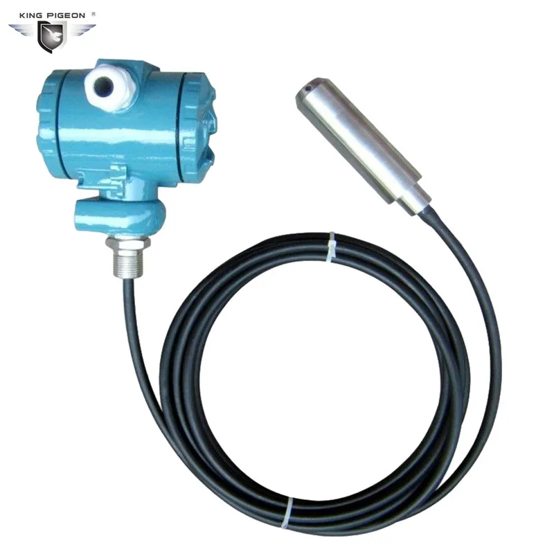 transmisor de medidor de medici/ón de Nivel de l/íquido con Pantalla LCD de Temperatura de l/íquido Yosoo Health Gear Medidor de Nivel ultras/ónico con Sensor de Nivel de Agua