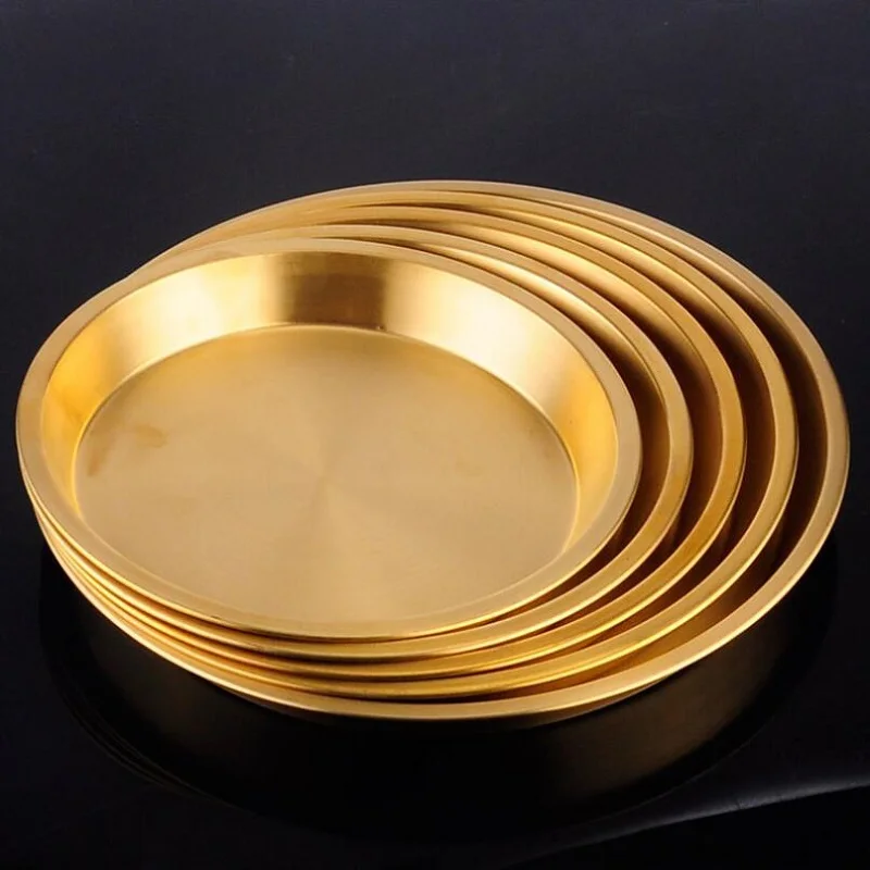 

Copper plate thickened pure copper chicken plate multi specification collection display Non electroplated material