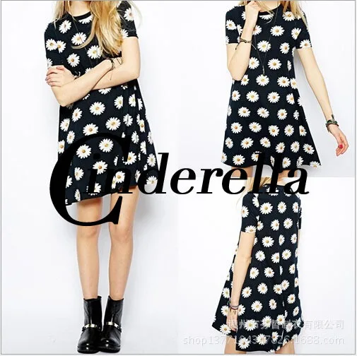 Daisy print womens clothing Clearance