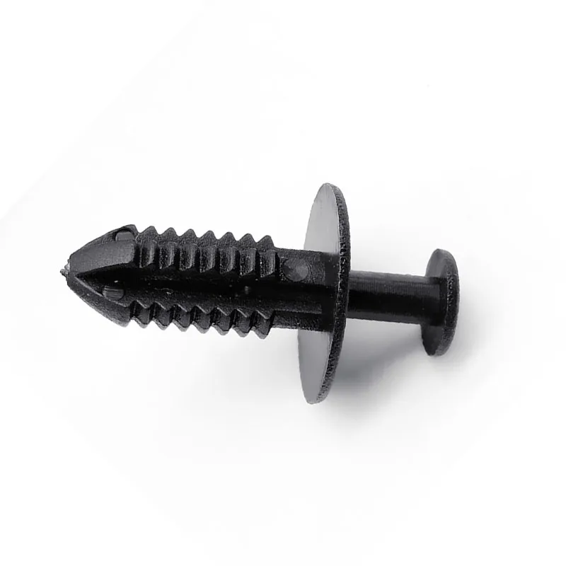 

Plastic Clips Black Car Set 100x Fastener Leaf Plate Lining Grille Bumper Retaining For BMW Latest New
