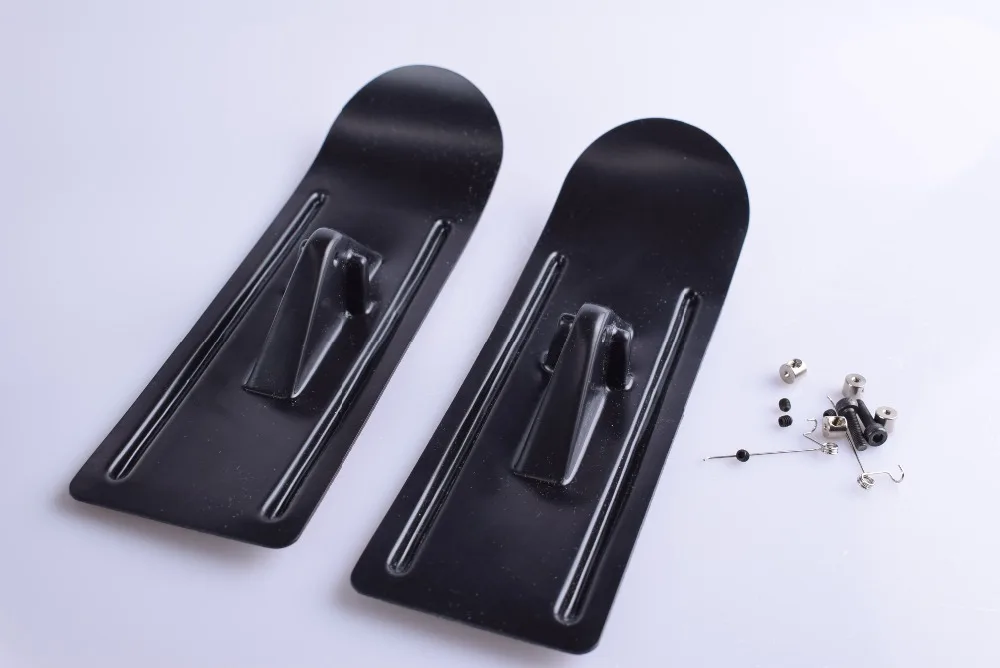 

Black RC snow ski kit for RC aircraft and RC plane