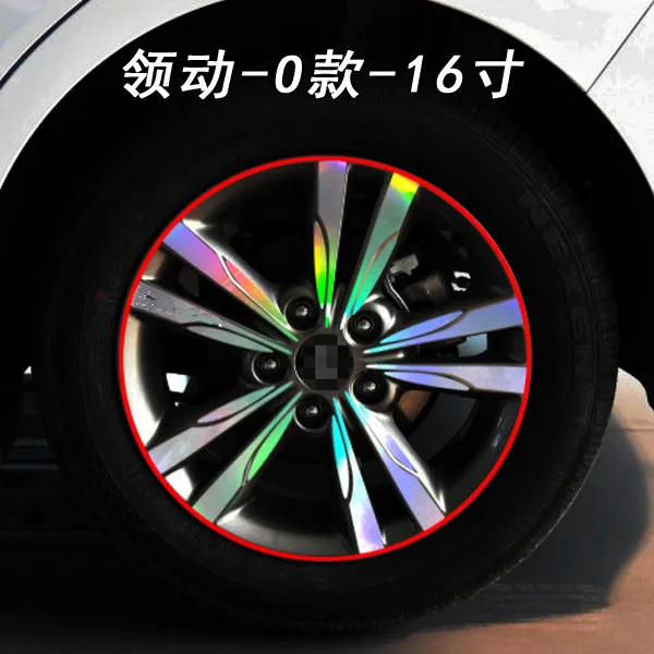 Яркие покрытые 16 дюймовые колеса/обода наклейка для Hyundai Elantra BA041A|rim sticker|sticker for