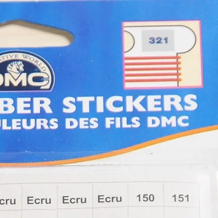 Oneroom вышивка крестом нить номер наклейки 640 наклейки+ мягкие наклейки, наклейки с DMC номер номера
