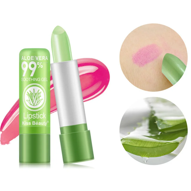 

Makeup Lipstick Waterproof Lipgloss Color Changing Long Lasting Lip Stick Balm Cosmetic @ME88