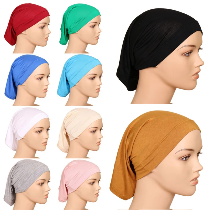 

LNRRABC 2018 NEW Sale Cotton High Quality Unisex Hats All-match India women Caps High Elastic men Muslim Turban