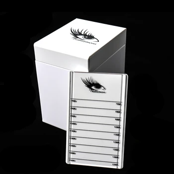 

5pcs Acrylic Lash Pads Grafting Eyelash Storage box False Lashes Display box Dustproof Planting Eyelashes Display Board Stand