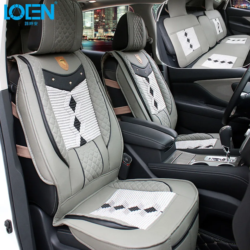 Housses De Sièges Hyundai Ix35 Premium - Cuir Noir