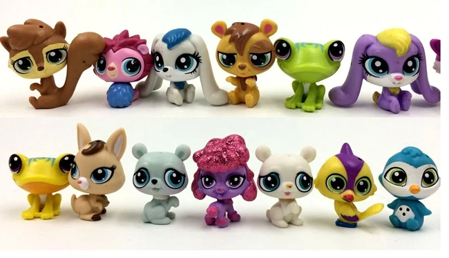 15pcs lot PVC 3 3 5cm Anime figure random send Little Pet action figure set collectible