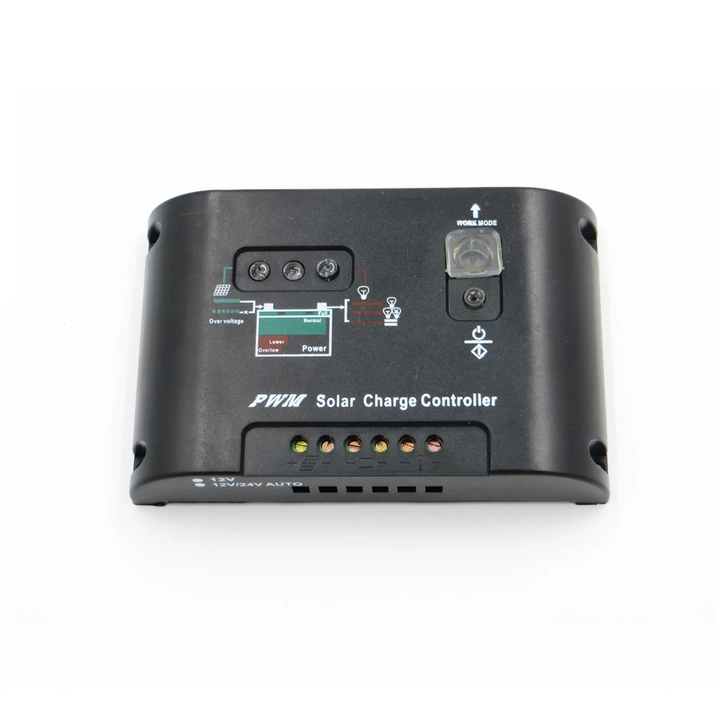 

10A 20A Led 12V 24V PWM Solar Panel Charger controller Seal GEL AGM Battery charger Regulators PV Street light lamp control