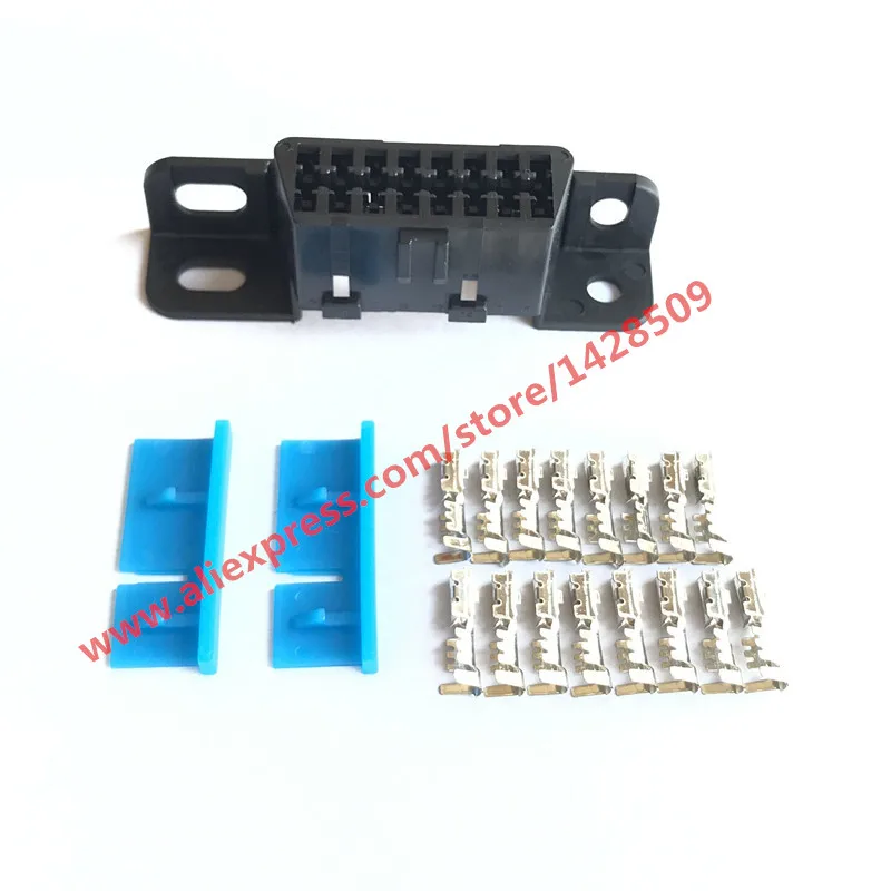 16 Pin Obd2 Obd Ii Socket Automotive Diagnostic Interface Obdii Obd 2 16 Pin Obd2 Obd Ii Socket Automotive Diagnostic Interface Obdii Obd 2