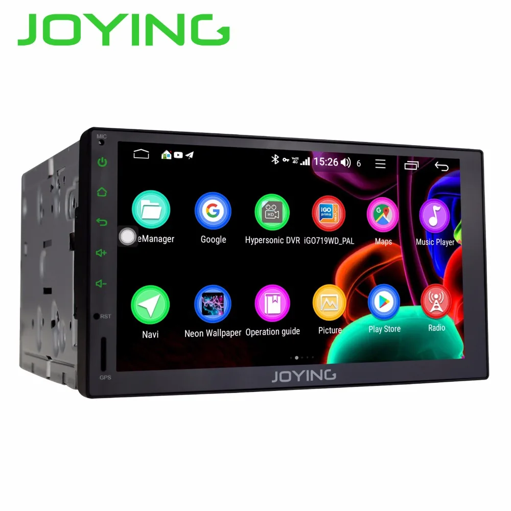 Best JOYING 4G RAM Android 8.1 2 Din Tape recorder Stereo 7" GPS Player Car Radio Octa 8 Core Head unit support carplay DSP 4G Module 2