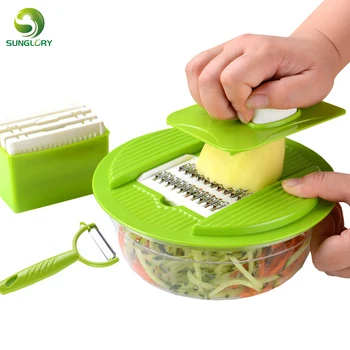 

Multi Mandoline Vegetable Slicer Stainless Steel Cutting Vegetable Grater Fruit Carrot Potato Cutter Creative Kitchen Gadgets