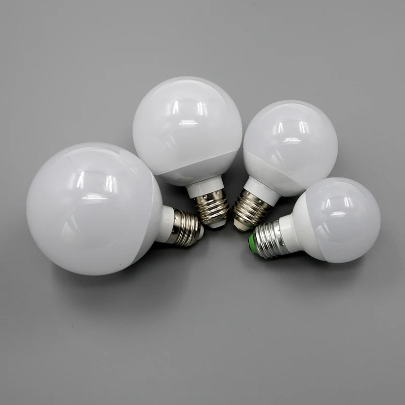 Lámpara LED E27 7 W 9 W 12 W 15 W 85-265 V Lampada LED Bombilla lámparas LED Bombillas de luz SMD5730 ahorro de energía 360 grado blanco cálido